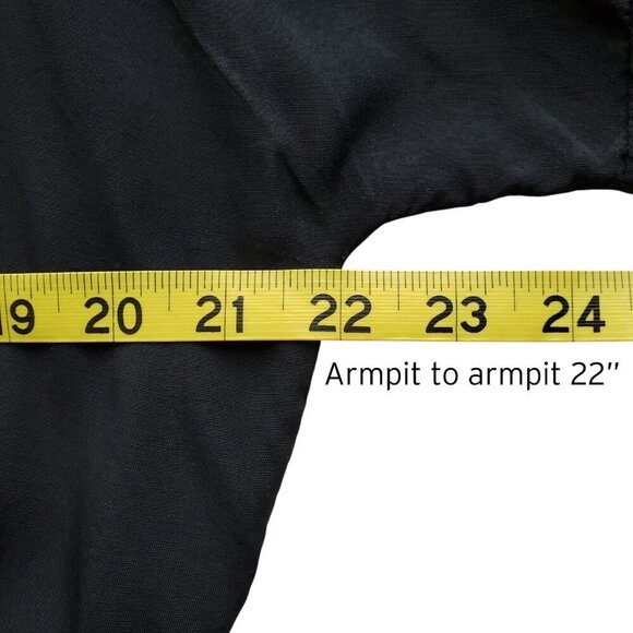 Vintage Dragon Embroidered Kimono Style Artsy Boho Robe Black Size S - Picture 9 of 13